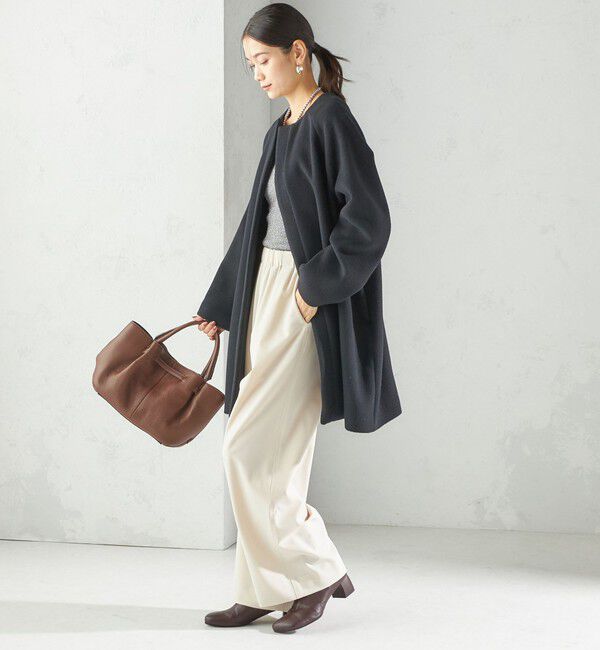 SHIPS for women「BEAURE: ヒネリ 金具付き バッグ」|トートバッグ|