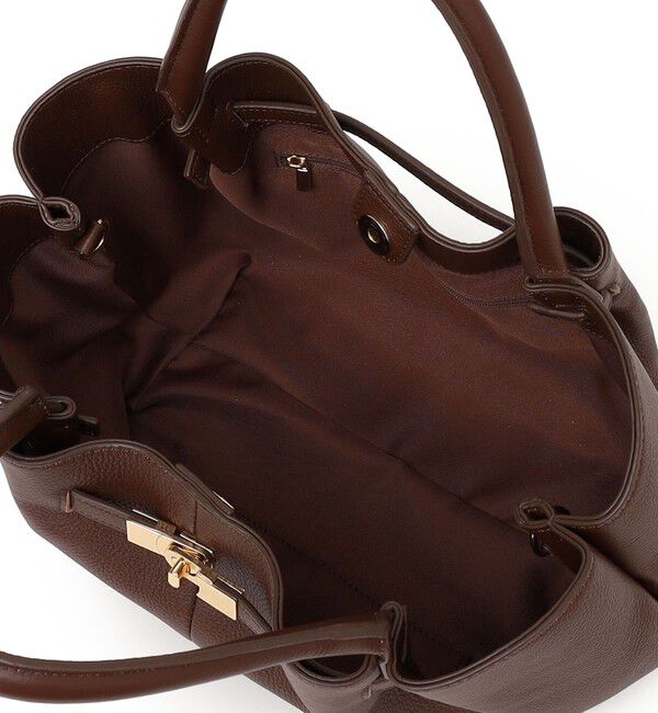 SHIPS for women「BEAURE: ヒネリ 金具付き バッグ」|トートバッグ|