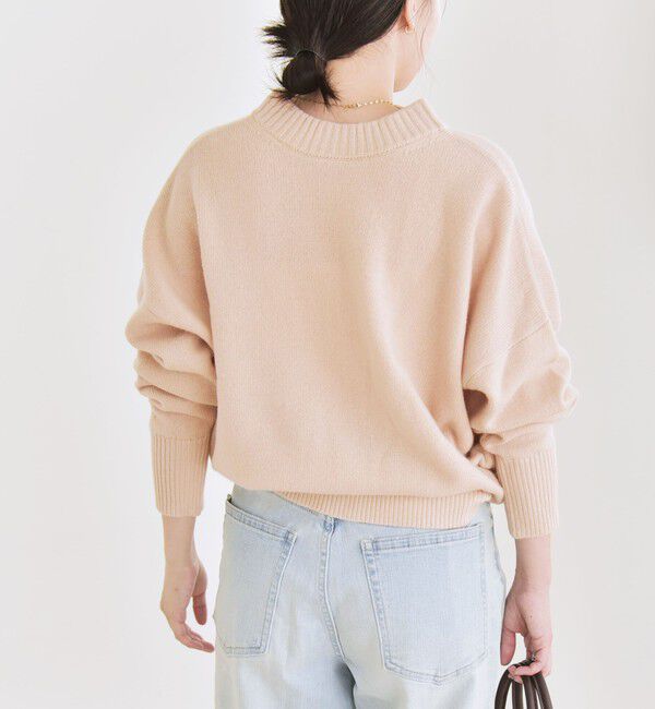 quaranciel「quaranciel: AQUA カシミヤ ミックス 2way ハイネック カーディガン」|カーディガン|