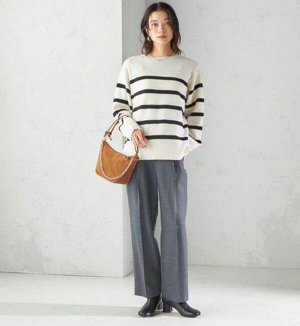 SHIPS for women「〈手洗い可能〉ウール カシミヤ 2WAY プルオーバー」|ニット・セーター|