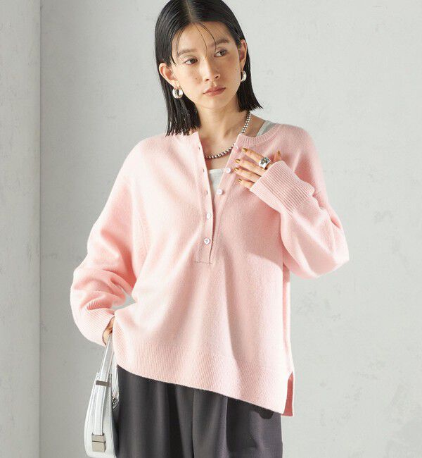 SHIPS for women「〈手洗い可能〉ウール カシミヤ 2WAY プルオーバー」|ニット・セーター|