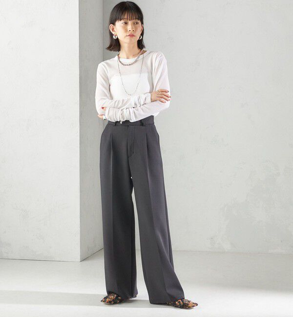 SHIPS for women「s.oyamadaコラボ:〈手洗い可能〉コットン エアー ダンボール パンツ」|その他|