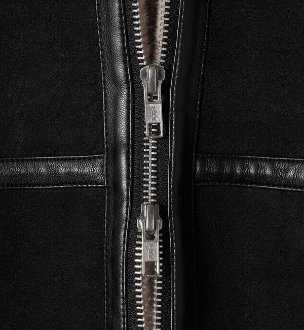 SHIPS for women「フェイク ムートン ジップ コート」|その他|