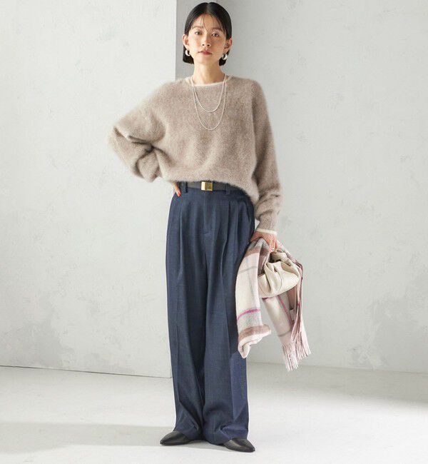 SHIPS for women「ウール カシミヤ ウォッシャブル ストール」|ストール|