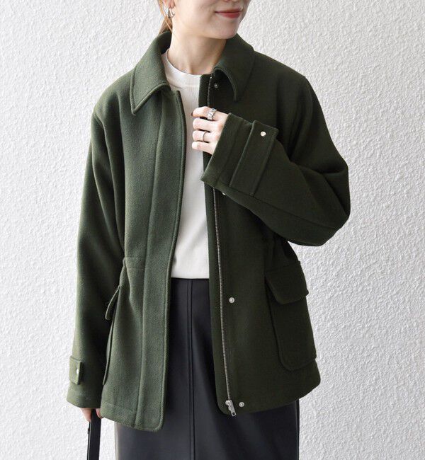 SHIPS any「SHIPS any: メルトン ジップ フィールド コート」|その他|