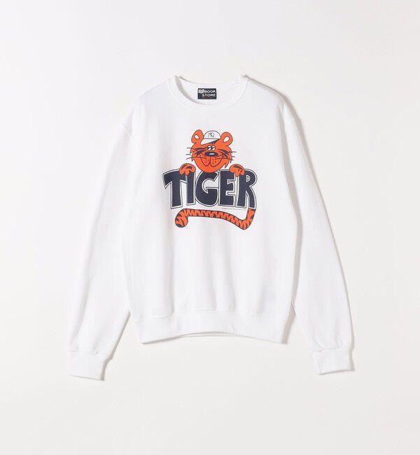 SHIPS any「The BOOK STORE:〈洗濯機可能〉タイガー プリント 裏起毛 スウェット」|スウェット・ジャージ|