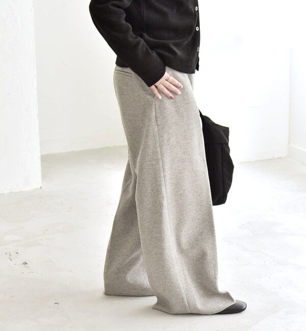 quaranciel「quaranciel: エア ニードル ベイカーデザイン ワイド パンツ」|その他|