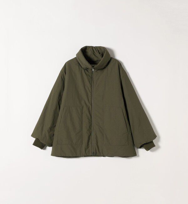 SHIPS any「【WEB限定】SHIPS any: 中綿 ダブル ジップ スタンド ブルゾン」|ブルゾン・スタジャン|