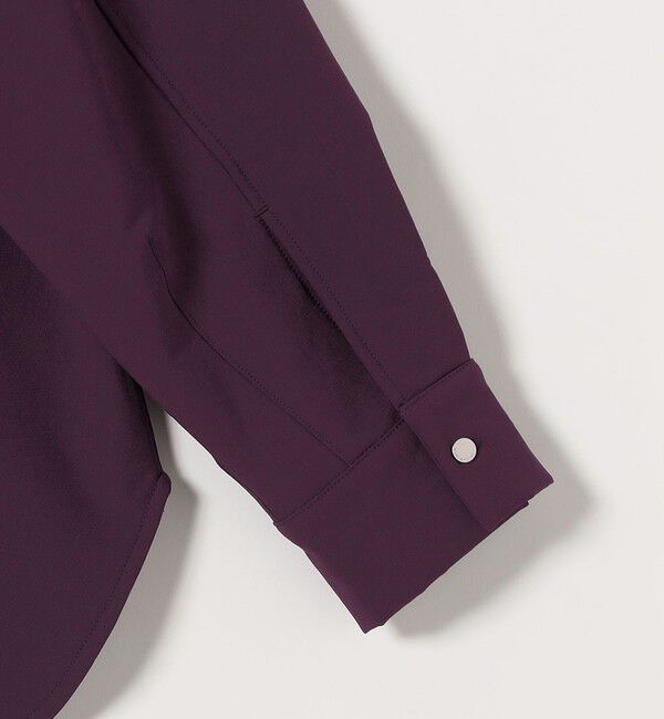 quaranciel「quaranciel:〈洗濯機可能〉ロゴ 刺繍 ウォーム シャツ」|シャツ・ブラウス|