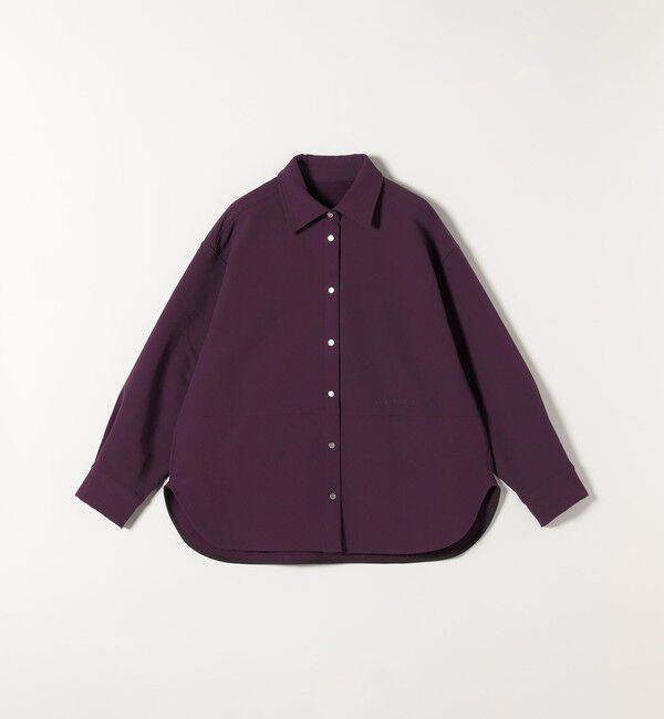 quaranciel「quaranciel:〈洗濯機可能〉ロゴ 刺繍 ウォーム シャツ」|シャツ・ブラウス|