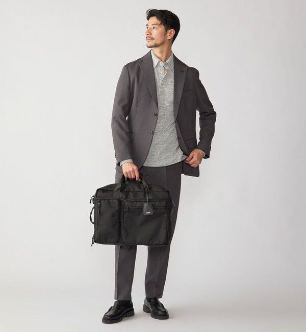 SHIPS「【新色追加】【WEB限定】SHIPS: 3WAY ビズ ワイド ブリーフ バッグ」|リュック|