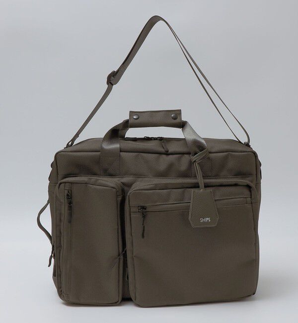SHIPS「【新色追加】【WEB限定】SHIPS: 3WAY ビズ ワイド ブリーフ バッグ」|リュック|