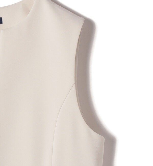 SHIPS for women「ダブル クロス レイヤード ペプラム ジレ（セレモニー対応可）」|ベスト・ジレ|