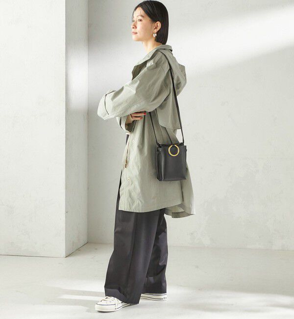 SHIPS for women「〈手洗い可 / 撥水加工 / UVカット〉 スタンドカラー フード コート」|その他|