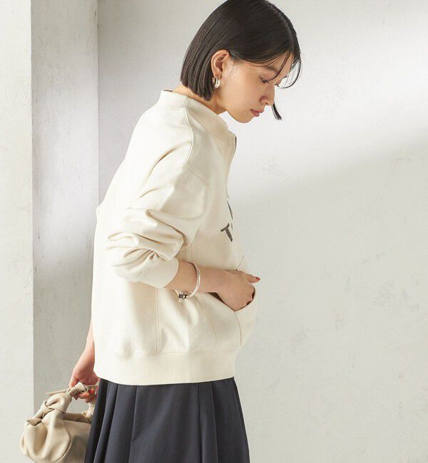 SHIPS for women「【SHIPS別注】TENNESSEE:〈洗濯機可能〉ハーフ ジップ スウェット」|スウェット・ジャージ|