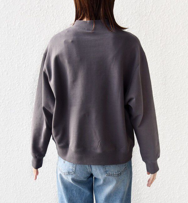 SHIPS for women「【SHIPS別注】TENNESSEE:〈洗濯機可能〉ハーフ ジップ スウェット」|スウェット・ジャージ|