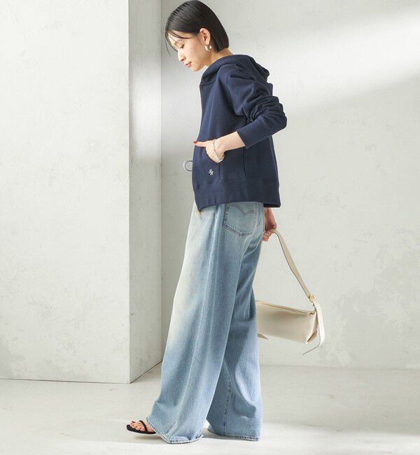 SHIPS for women「Levi&rsquo;s: XL STRAIGHT ライトオンス」|デニム|