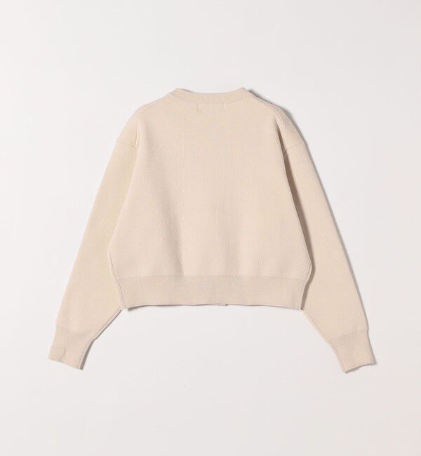 quaranciel「《追加予約》quaranciel:〈手洗い可能〉ノーカラー ダブル ボタン ジャケット カーディガン」|カーディガン|