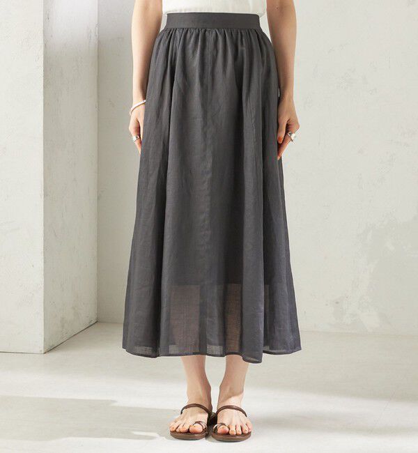 SHIPS for women「〈手洗い可能〉ラミー 4 ギャザー スカート」|スカート|