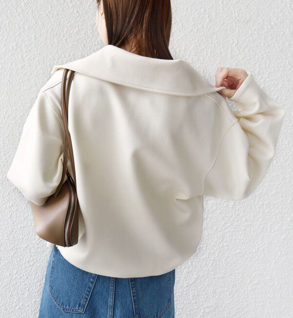 SHIPS for women「【WEB限定】〈手洗い可能〉裾 ドロスト ダンボール スナップ ボタン カーディガン」|カーディガン|