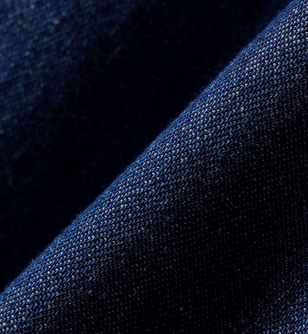 SHIPS for women「《追加予約》〈洗濯機可能〉ライトオンス フリル デニム シャツ」|シャツ・ブラウス|