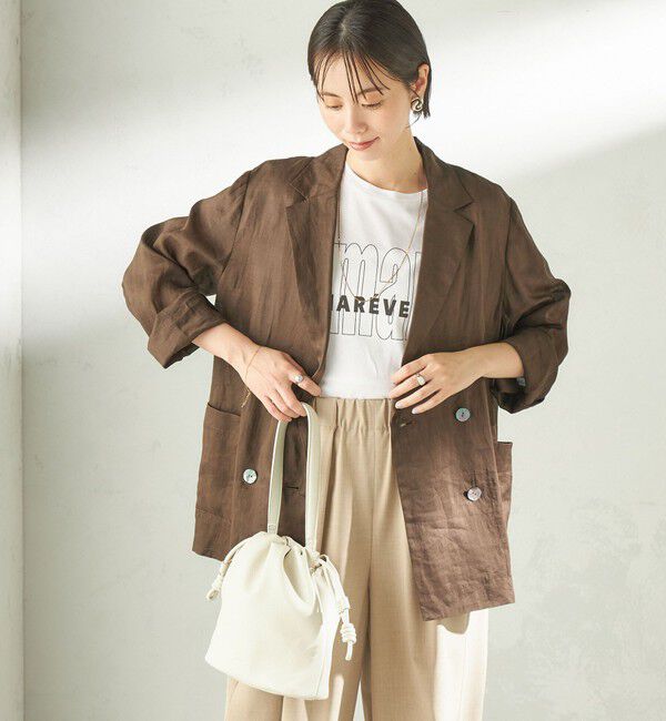 SHIPS for women「《一部追加予約》【WEB限定】George Cinq:DRAWSTRING BAG（S）」|ショルダー・メッセンジャー|