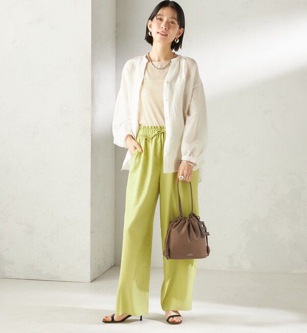 SHIPS for women「《一部追加予約》【WEB限定】George Cinq:DRAWSTRING BAG（S）」|ショルダー・メッセンジャー|