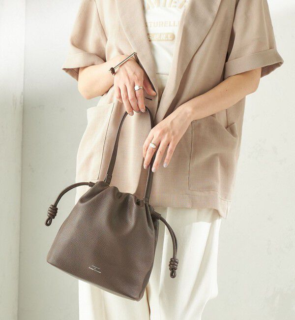 SHIPS for women「《一部追加予約》【WEB限定】George Cinq:DRAWSTRING BAG（S）」|ショルダー・メッセンジャー|