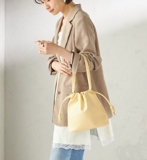 SHIPS for women「《一部追加予約》【WEB限定】George Cinq:DRAWSTRING BAG（S）」|ショルダー・メッセンジャー|