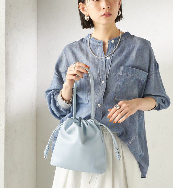SHIPS for women「《一部追加予約》【WEB限定】George Cinq:DRAWSTRING BAG（S）」|ショルダー・メッセンジャー|