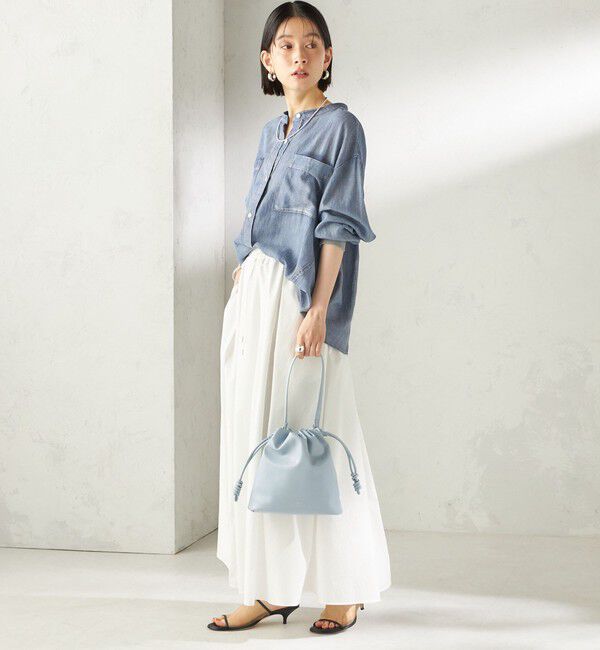 SHIPS for women「《一部追加予約》【WEB限定】George Cinq:DRAWSTRING BAG（S）」|ショルダー・メッセンジャー|
