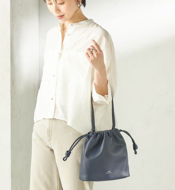SHIPS for women「《一部追加予約》【WEB限定】George Cinq:DRAWSTRING BAG（S）」|ショルダー・メッセンジャー|