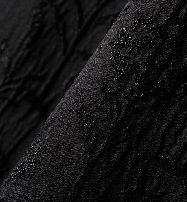 SHIPS any「SHIPS any:〈手洗い可能〉フラワー ジャカード Iライン タック スカート」|スカート|