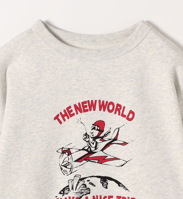 SHIPS any「《一部追加予約》【SHIPS any別注】THE KNiTS:〈洗濯機可能〉ロゴ プリント スウェット 26SS」|スウェット・ジャージ|