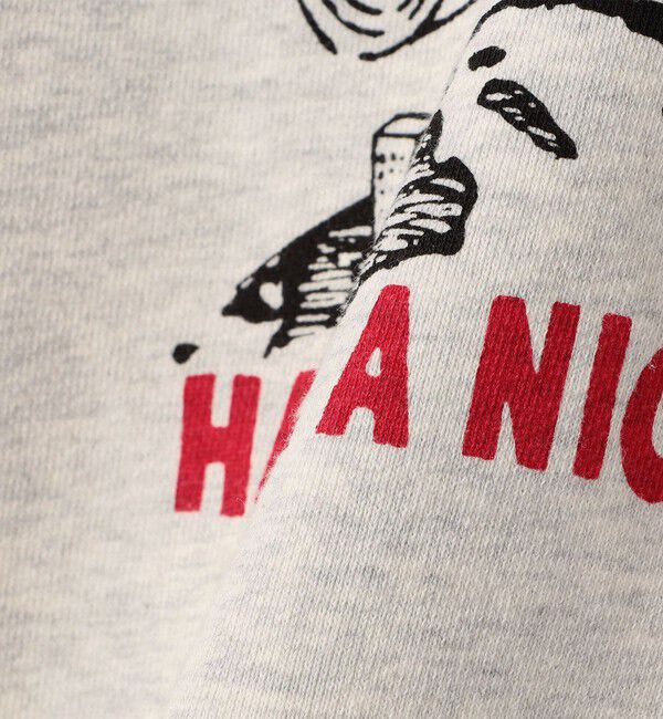 SHIPS any「《一部追加予約》【SHIPS any別注】THE KNiTS:〈洗濯機可能〉ロゴ プリント スウェット 26SS」|スウェット・ジャージ|