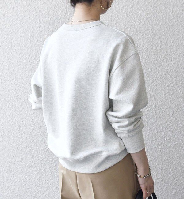 SHIPS any「《一部追加予約》【SHIPS any別注】THE KNiTS:〈洗濯機可能〉ロゴ プリント スウェット 26SS」|スウェット・ジャージ|