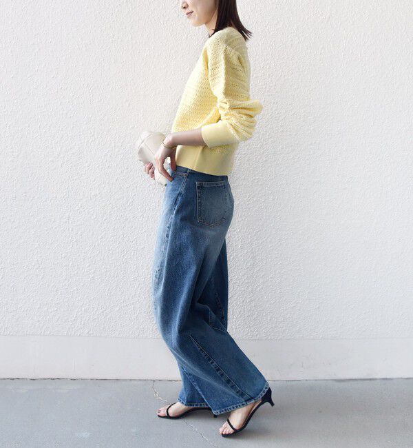 SHIPS for women「〈手洗い可能〉柄編み 2WAY カーディガン」|カーディガン|