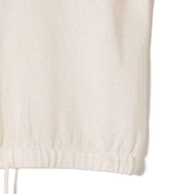 SHIPS for women「〈手洗い可能〉ブライト ペーパー 裾 ドロスト ニット プルオーバー」|ベスト・ジレ|