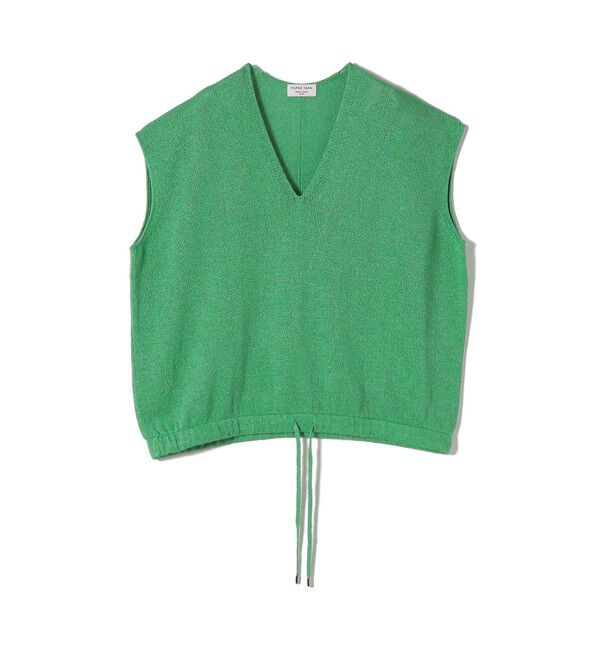 SHIPS for women「〈手洗い可能〉ブライト ペーパー 裾 ドロスト ニット プルオーバー」|ベスト・ジレ|