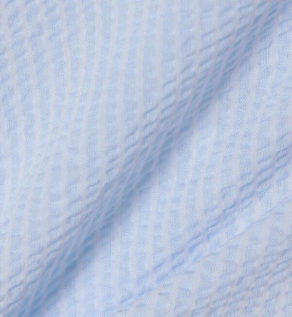 SHIPS any「SHIPS any:〈洗濯機可能〉サッカー バック リボン 配色 シャツ ブラウス」|シャツ・ブラウス|