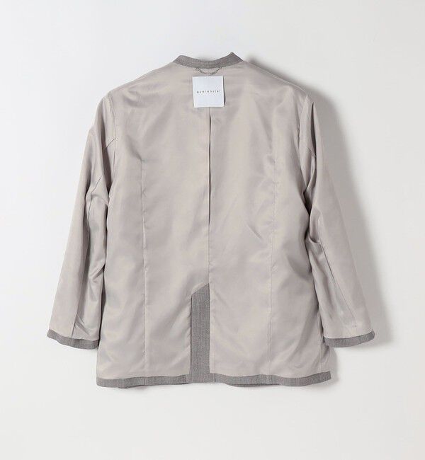 quaranciel「quaranciel:〈手洗い可能〉ウーステッド テーラード オーバー ジャケット（セットアップ対応）」|テーラードジャケット|