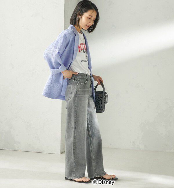 SHIPS for women「upper hights:THE NIECE MID-RIS」|デニム|