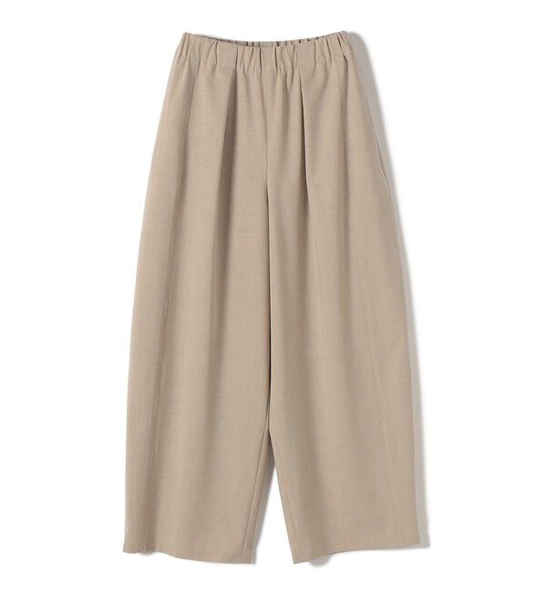 SHIPS for women「〈手洗い可能〉トロ ピン ストライプ ウエスト ギャザー パンツ」|その他|