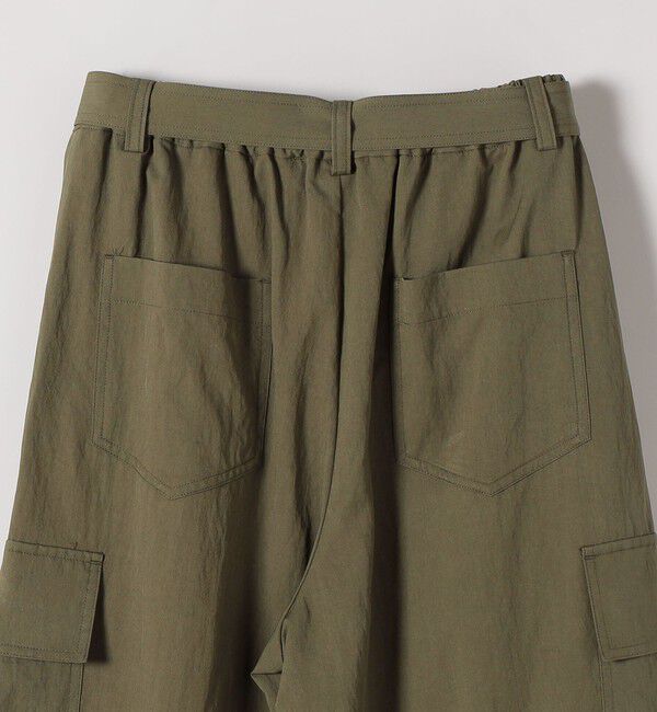 quaranciel「quaranciel:〈洗濯機可能〉ツイル ワイド イージー カーゴ パンツ」|カーゴ|