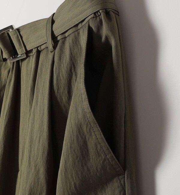 quaranciel「quaranciel:〈洗濯機可能〉ツイル ワイド イージー カーゴ パンツ」|カーゴ|