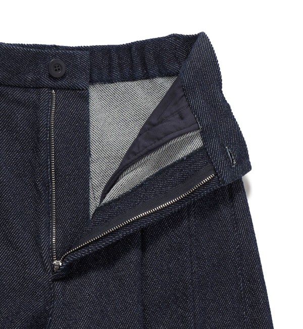 SHIPS for women「〈手洗い可能〉ルーズ デニム ポケット デザイン パンツ」|デニム|