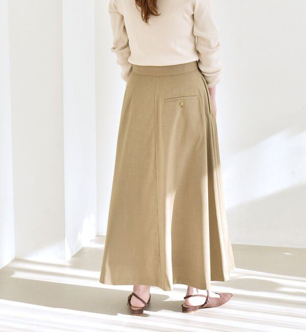 quaranciel「quaranciel:〈洗濯機可能〉ロング フレア スカート」|スカート|