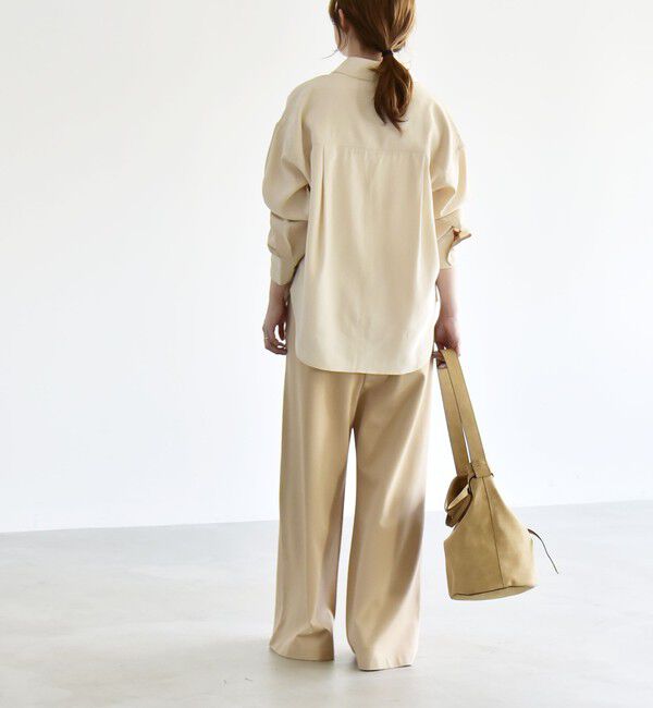 quaranciel「quaranciel:〈洗濯機可能〉ライト ポンチ ロゴ刺繍 スウェット パンツ」|その他|