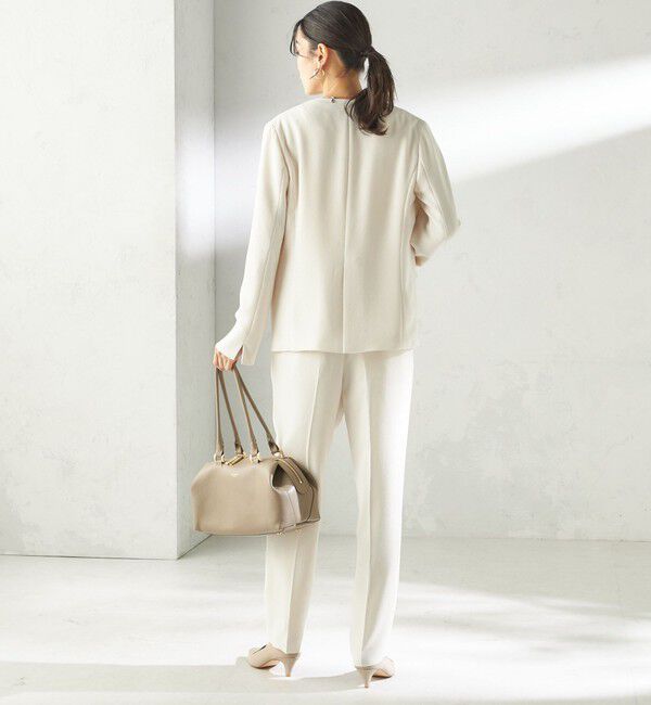 SHIPS for women「〈接触冷感 / UVカット〉Refinel テーパード パンツ（セレモニー対応可）」|その他|