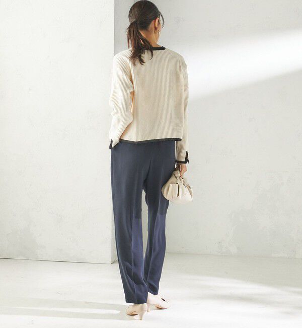 SHIPS for women「〈接触冷感 / UVカット〉Refinel テーパード パンツ（セレモニー対応可）」|その他|